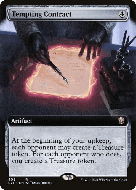 Tempting Contract (405) — Commander 2021