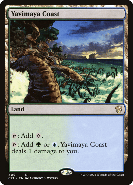 Yavimaya Coast (409) — Commander 2021