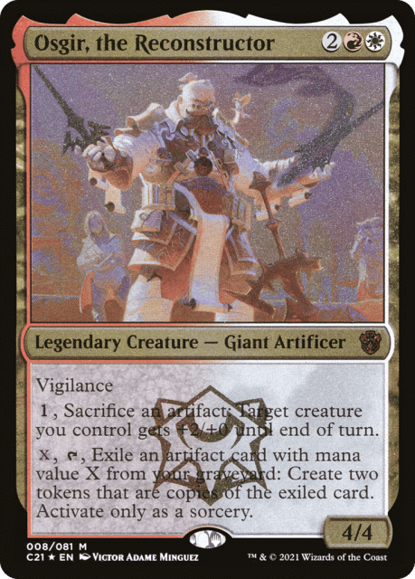 Osgir, the Reconstructor (8) — Commander 2021 Display Commanders