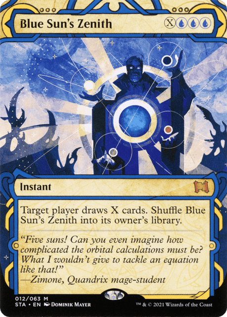 Blue Sun's Zenith (12) — Strixhaven Mystical Archive
