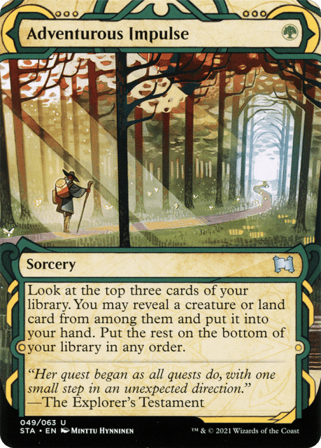 Adventurous Impulse (49) — Strixhaven Mystical Archive
