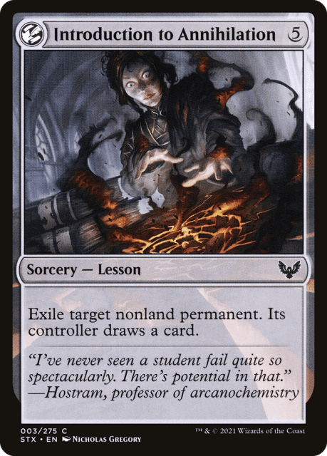 Introduction to Annihilation (3) — Strixhaven: School of Mages