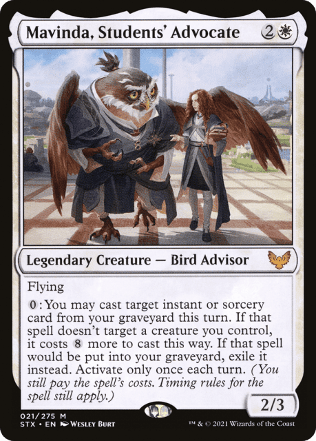 Mavinda, Students' Advocate (21) — Strixhaven: School of Mages