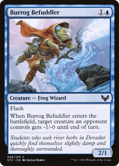 Burrog Befuddler (38) — Strixhaven: School of Mages