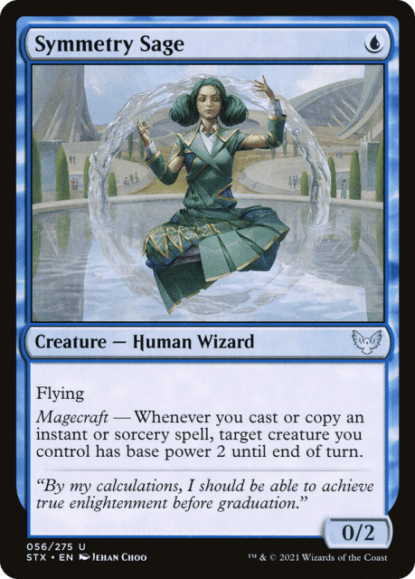 Symmetry Sage (56) — Strixhaven: School of Mages