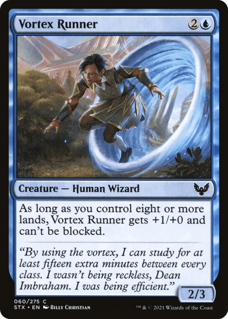 Vortex Runner (60) — Strixhaven: School of Mages