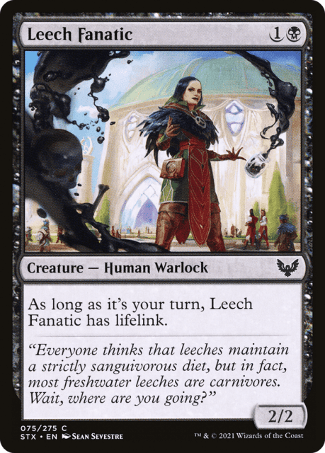Leech Fanatic (75) — Strixhaven: School of Mages