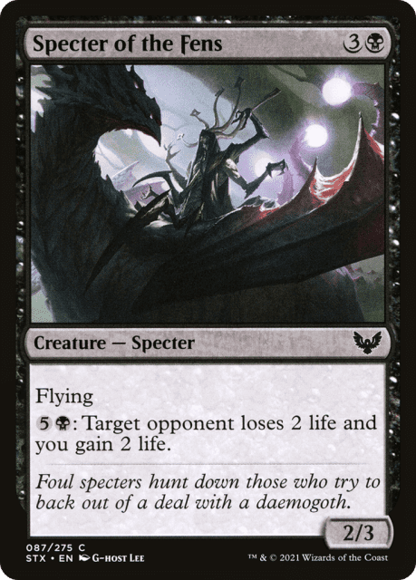 Specter of the Fens (87) — Strixhaven: School of Mages