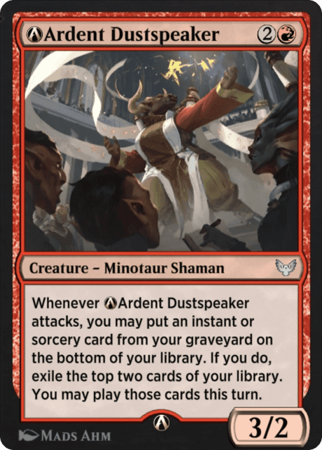 A-Ardent Dustspeaker (A-92) — Strixhaven: School of Mages