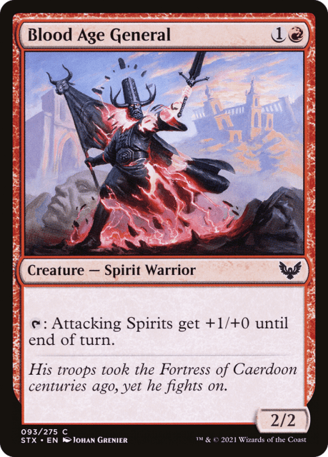 Blood Age General (93) — Strixhaven: School of Mages