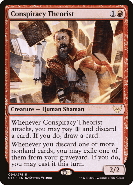 Conspiracy Theorist (94) — Strixhaven: School of Mages