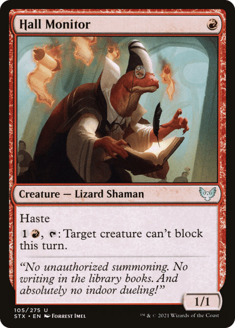 Hall Monitor (105) — Strixhaven: School of Mages