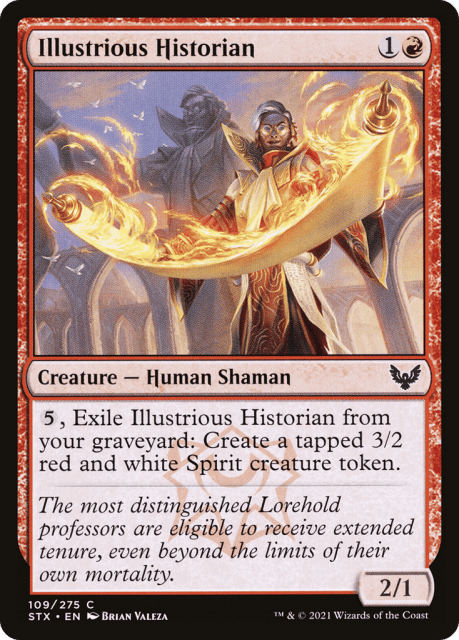 Illustrious Historian (109) — Strixhaven: School of Mages