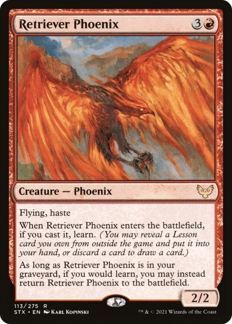 Retriever Phoenix (113) — Strixhaven: School of Mages
