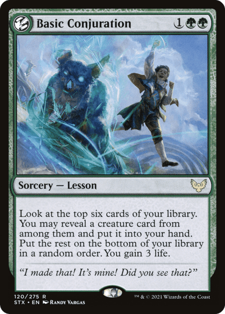 Basic Conjuration (120) — Strixhaven: School of Mages