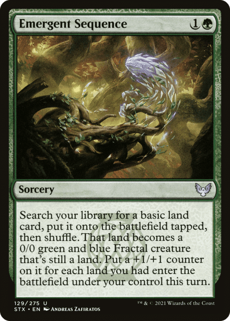 Emergent Sequence (129) — Strixhaven: School of Mages
