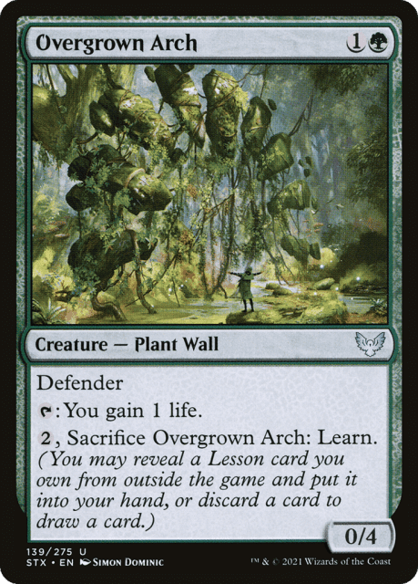 Overgrown Arch (139) — Strixhaven: School of Mages