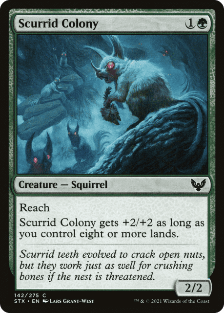Scurrid Colony (142) — Strixhaven: School of Mages