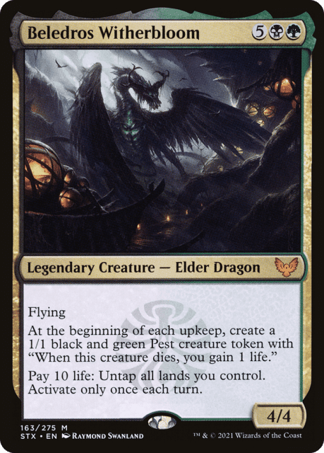 Beledros Witherbloom (163) — Strixhaven: School of Mages