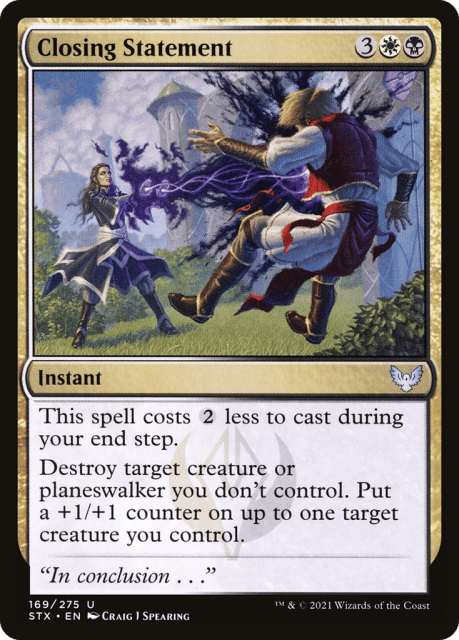 Closing Statement (169) — Strixhaven: School of Mages
