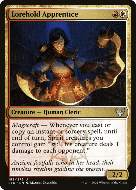 Lorehold Apprentice (198) — Strixhaven: School of Mages