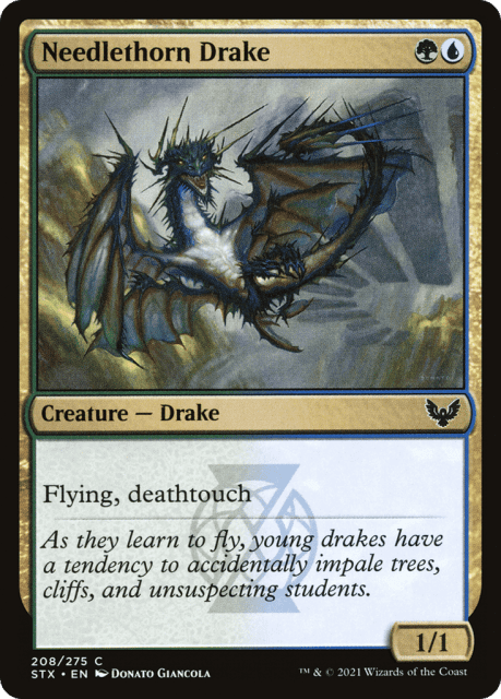 Needlethorn Drake (208) — Strixhaven: School of Mages