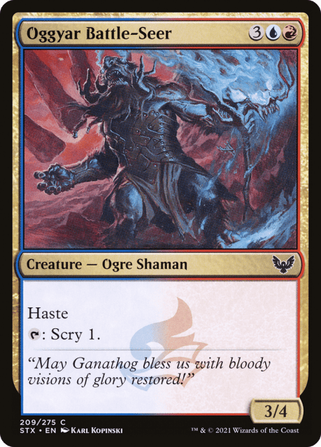 Oggyar Battle-Seer (209) — Strixhaven: School of Mages