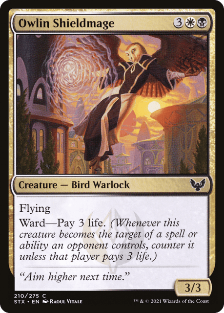 Owlin Shieldmage (210) — Strixhaven: School of Mages