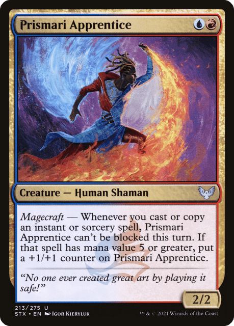 Prismari Apprentice (213) — Strixhaven: School of Mages
