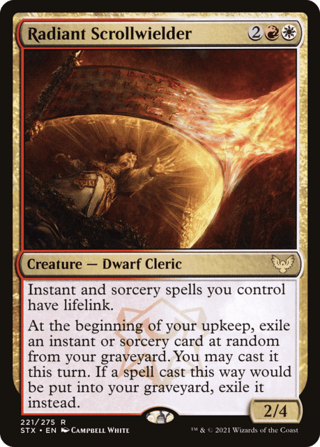 Radiant Scrollwielder (221) — Strixhaven: School of Mages