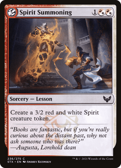 Spirit Summoning (236) — Strixhaven: School of Mages