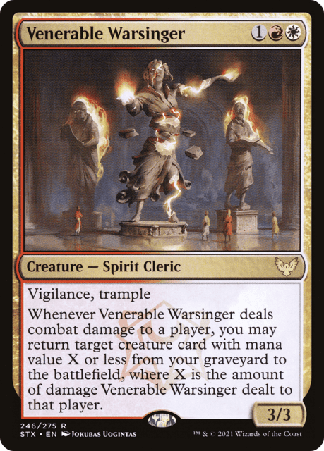Venerable Warsinger (246) — Strixhaven: School of Mages
