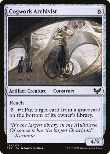 Cogwork Archivist (254) — Strixhaven: School of Mages