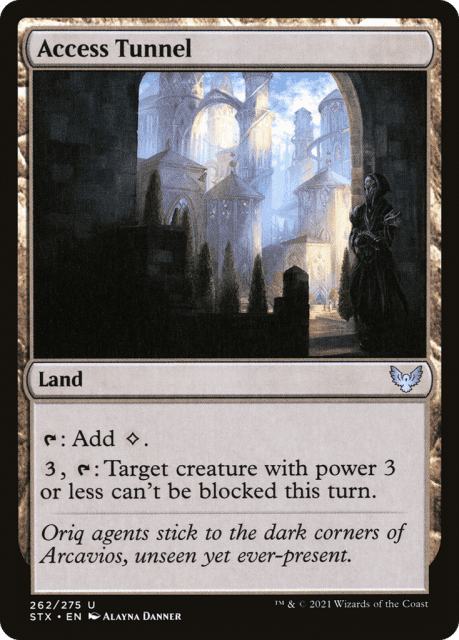 Access Tunnel (262) — Strixhaven: School of Mages