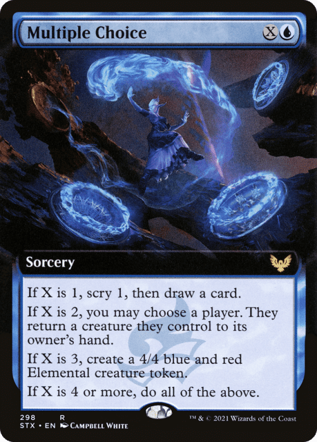 Multiple Choice (298) — Strixhaven: School of Mages