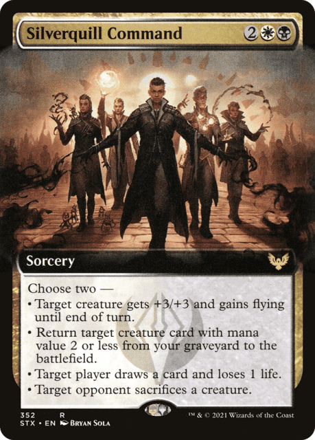 Silverquill Command (352) — Strixhaven: School of Mages