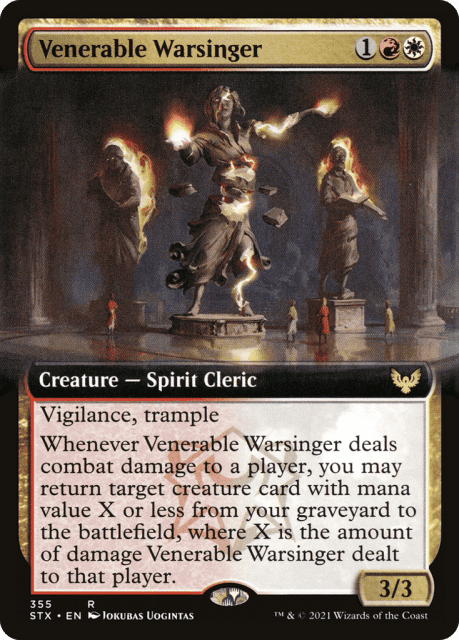 Venerable Warsinger (355) — Strixhaven: School of Mages
