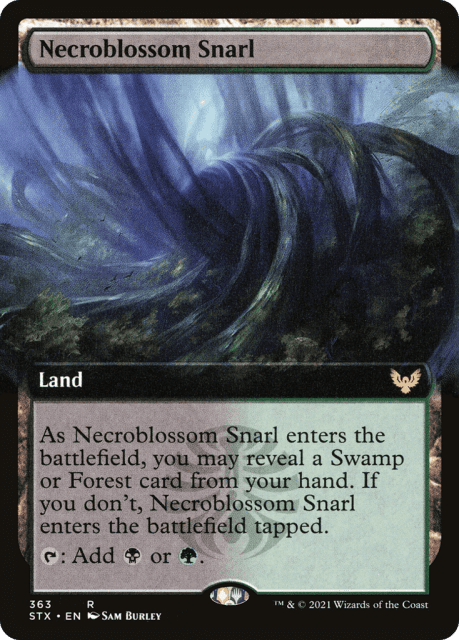 Necroblossom Snarl (363) — Strixhaven: School of Mages