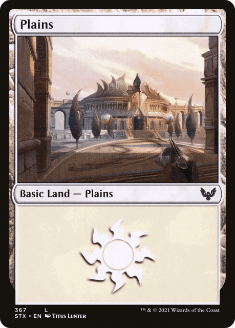 Plains (367) — Strixhaven: School of Mages