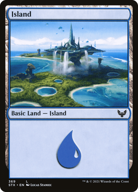 Island (369) — Strixhaven: School of Mages