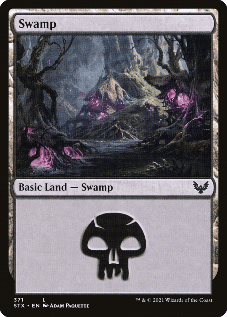 Swamp (371) — Strixhaven: School of Mages