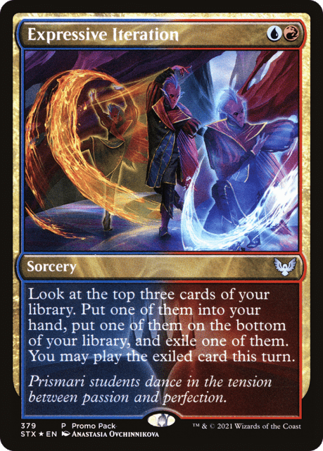 Expressive Iteration (379) — Strixhaven: School of Mages