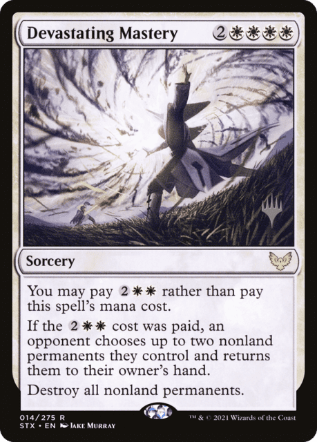 Devastating Mastery (14) — Strixhaven: School of Mages Promos