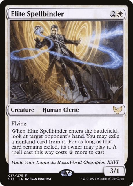 Elite Spellbinder (17) — Strixhaven: School of Mages Promos