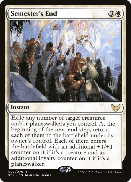 Semester's End (27) — Strixhaven: School of Mages Promos