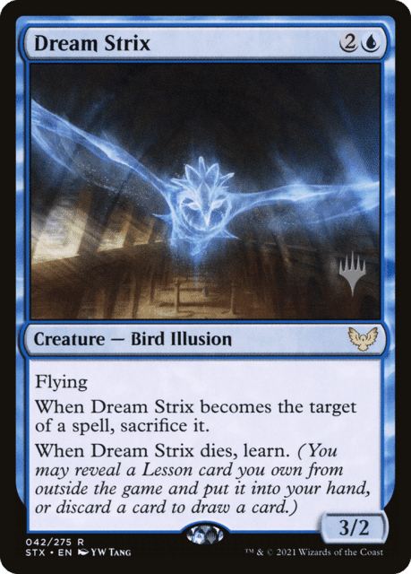 Dream Strix (42) — Strixhaven: School of Mages Promos