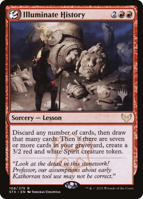 Illuminate History (108) — Strixhaven: School of Mages Promos