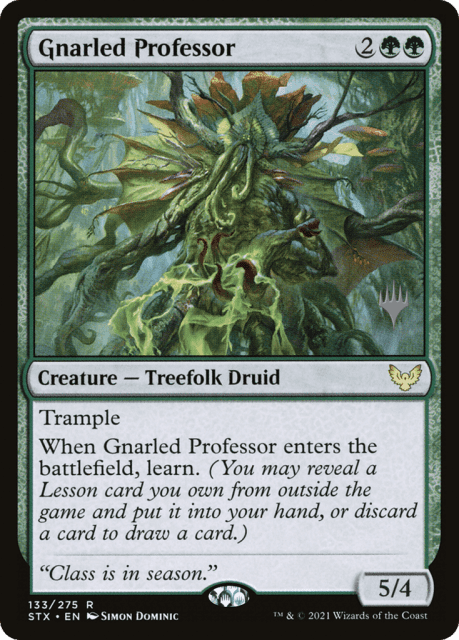 Gnarled Professor (133) — Strixhaven: School of Mages Promos