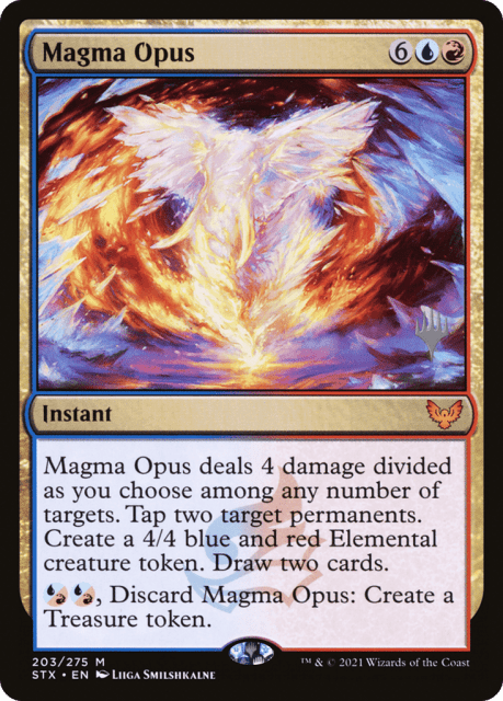 Magma Opus (203) — Strixhaven: School of Mages Promos
