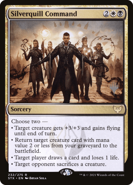 Silverquill Command (232) — Strixhaven: School of Mages Promos